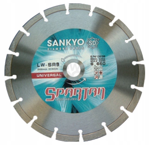 Sankyo diamantový kotouč 180 x 22,2 mm Spartan Dry