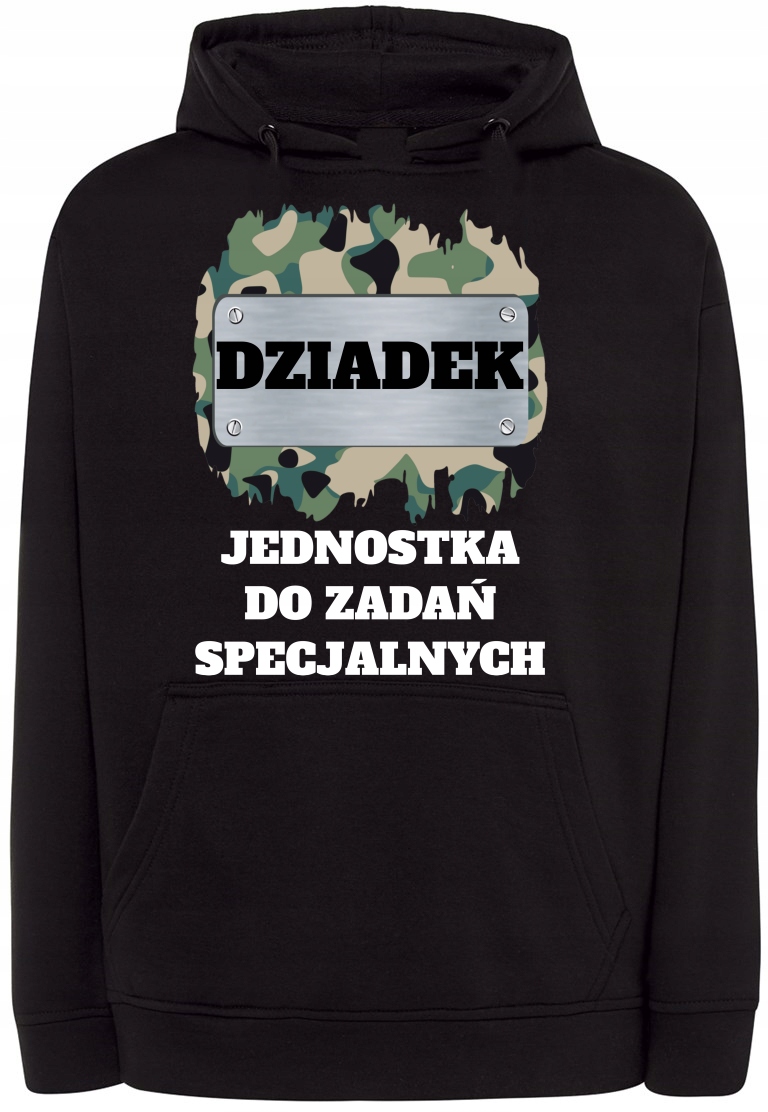 Mikina s kapucí Dědeček Speciální jednotka Den dědečka vel. M