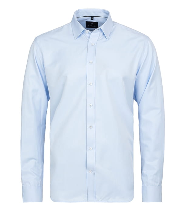 

Koszula Męska Niebieska Classic Fit Gładka 38