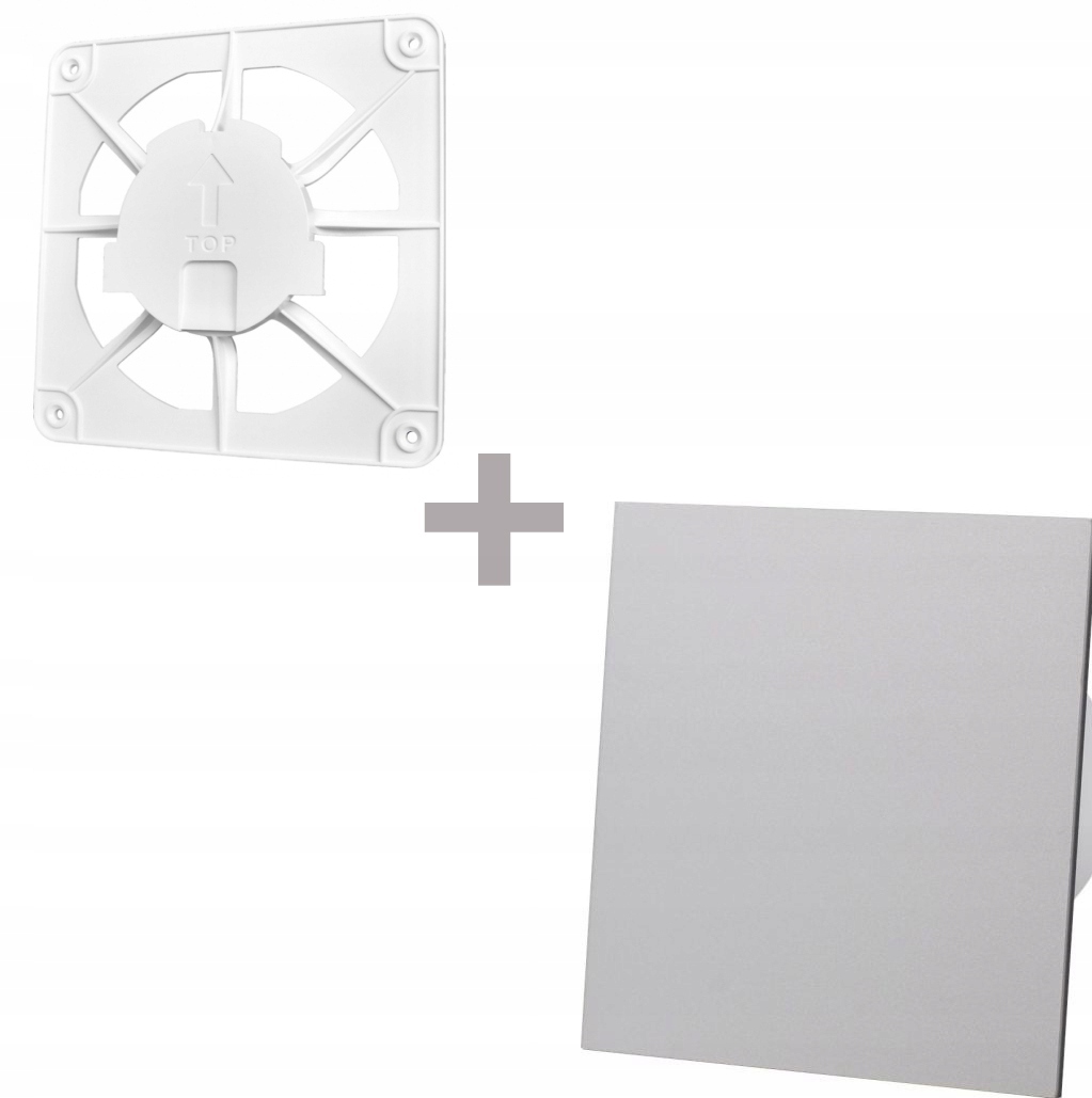 

Kratka wentylacyjna dRim 150x150 plexi szary