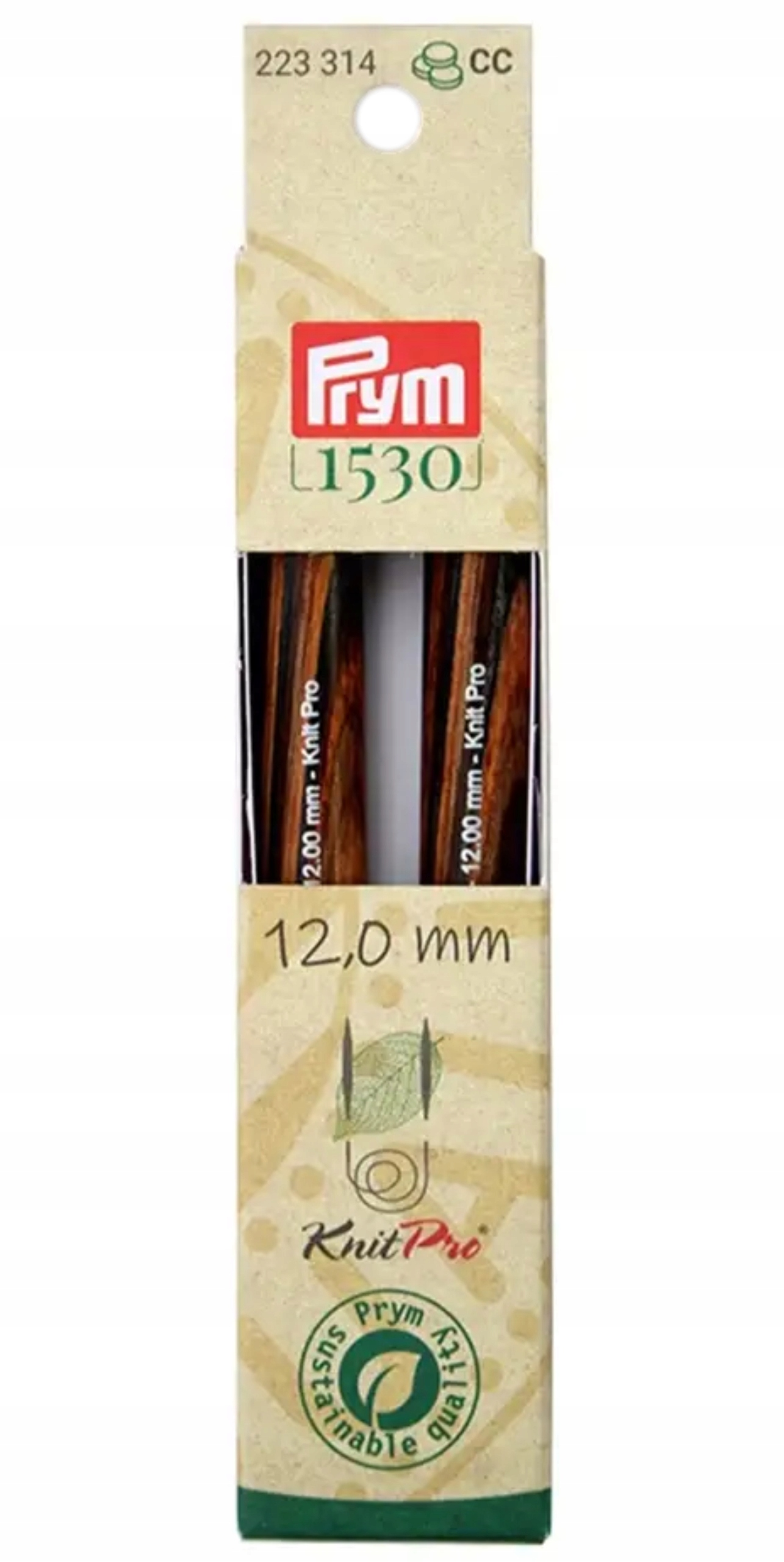 Dráty Prym KnitPro pro spojení s vlascem 12 mm 223314