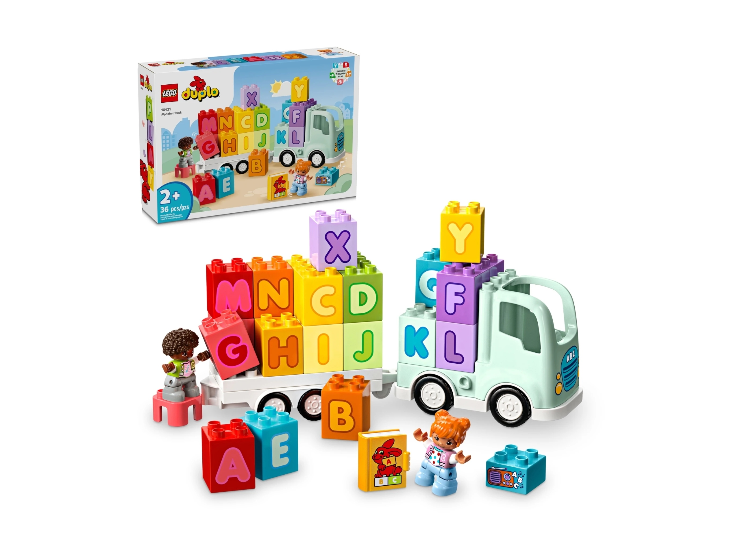 Lego Duplo 10421 Nákladní auto s abecedou
