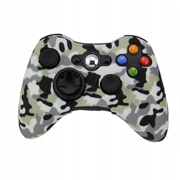 IRIS Silikonowy pokrowiec etui osłona na pad do konsoli Xbox 360 moro [v.2]