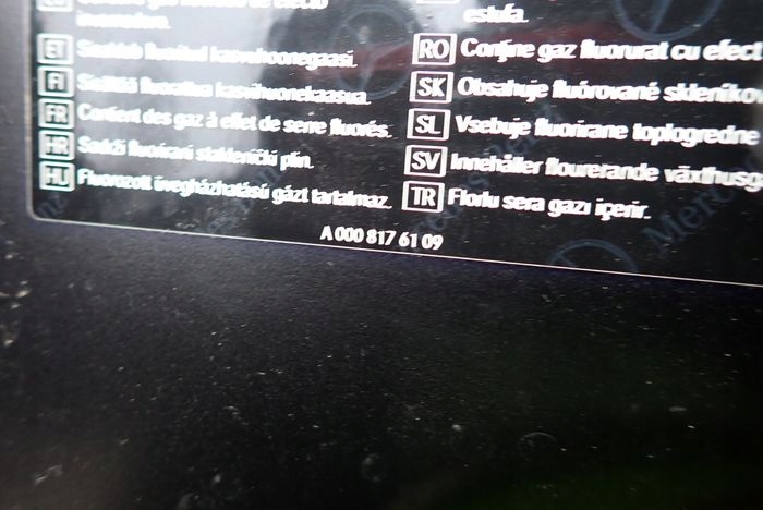 MERCEDES W206 206 C-KLASA Capot
