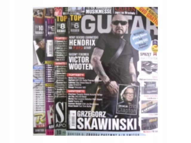 Top Guitar nr 6,8,9,10 z 2012 roku