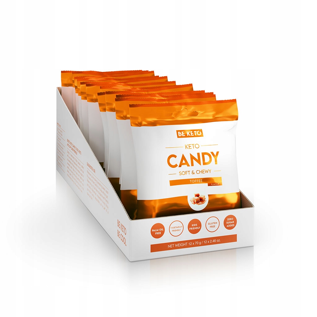 Beketo Zestaw Keto Cukierki 12szt. Toffi