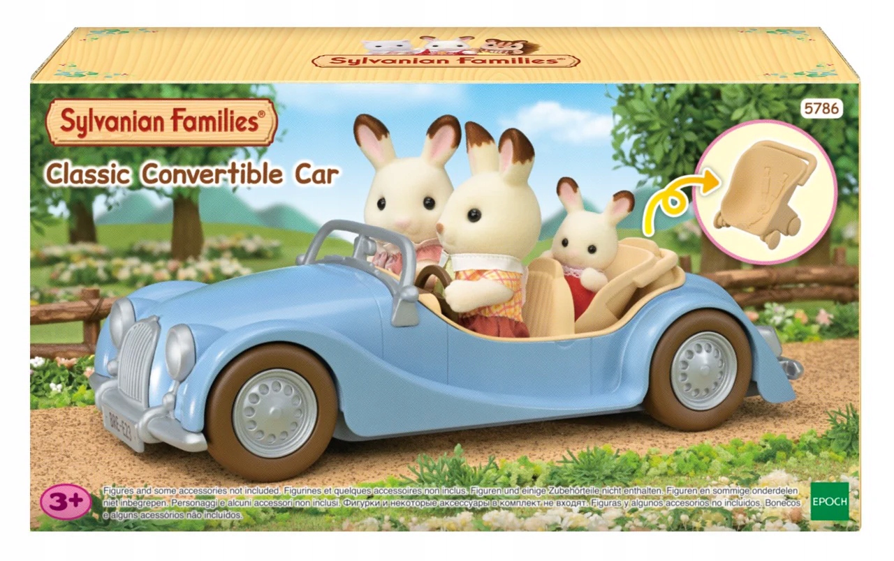 Sylvanian families Klasyczny kabriolet 5786