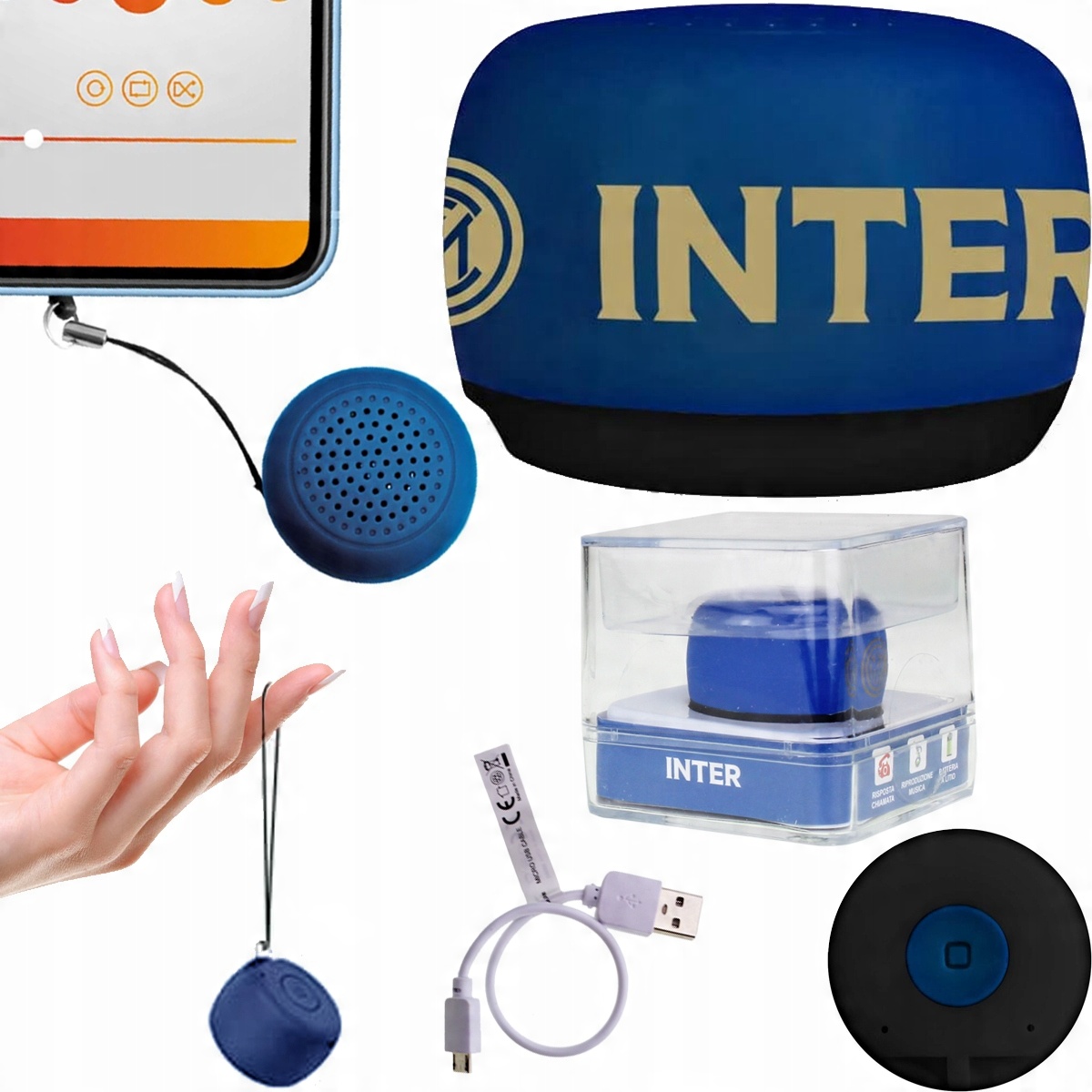 

Głośnik Bluetooth Inter Mediolan Usb Mini Oryginał