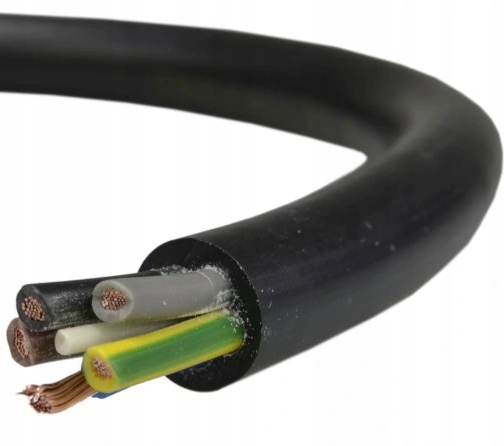 

Przewód okrągły linka Owy 5x2,5 mm2 1m 6219