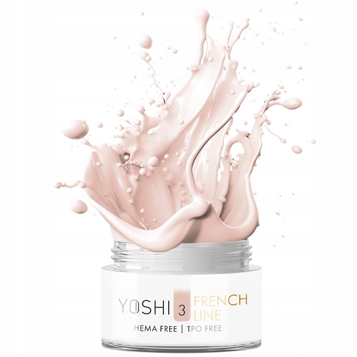 Yoshi Stavební Gel na nehty French Line Gel Uv/led 50 ml č.3