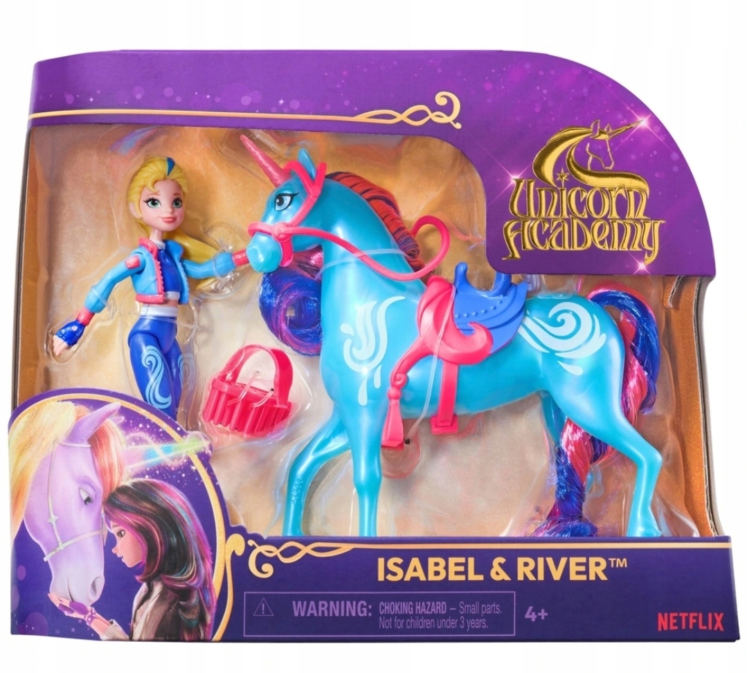 AKADEMIA JEDNOROŻCÓW ZESTAW ISABEL I RIVER