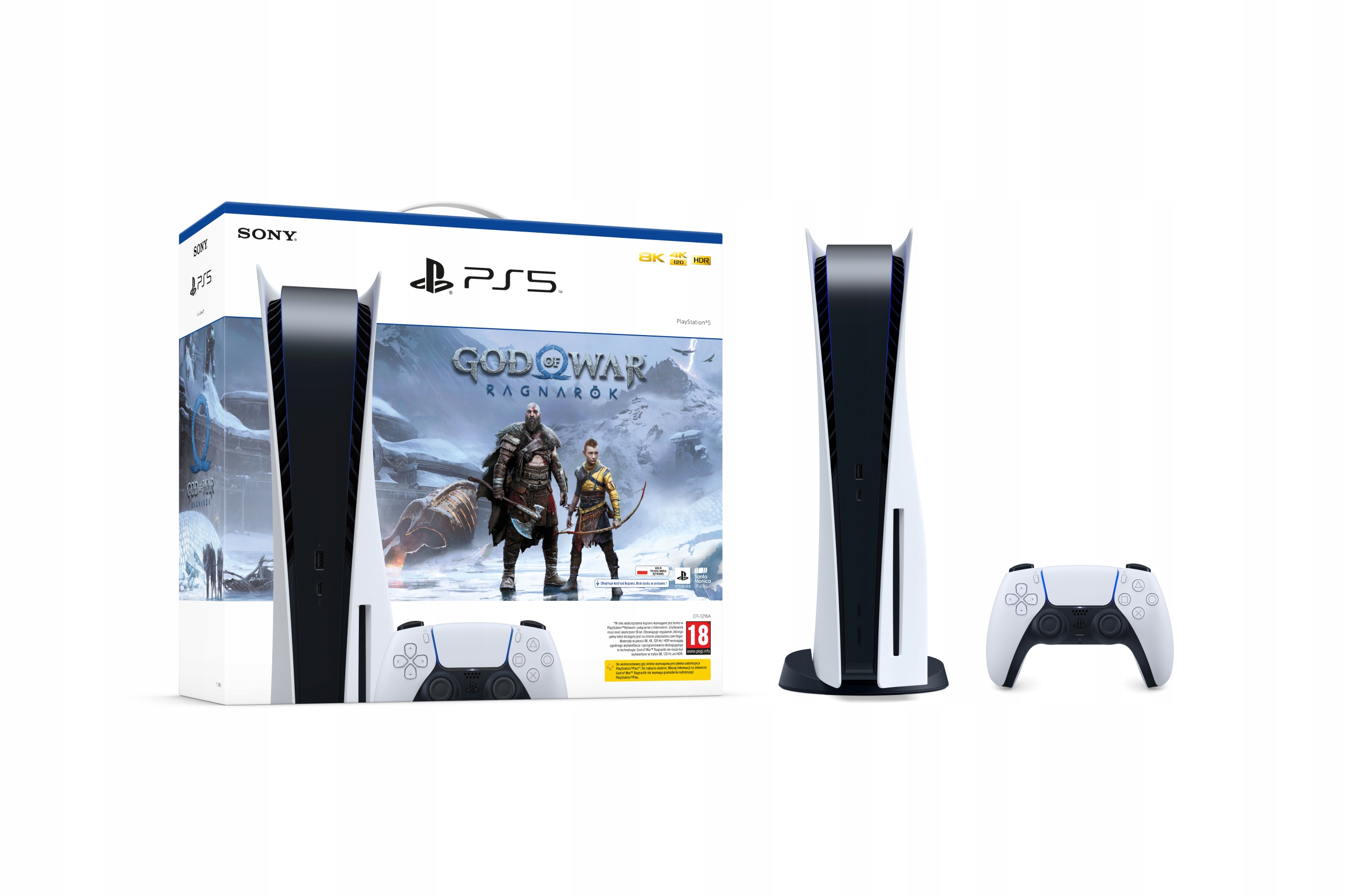 

Konsola Sony PlayStation 5+Gra God of War Ragnarök