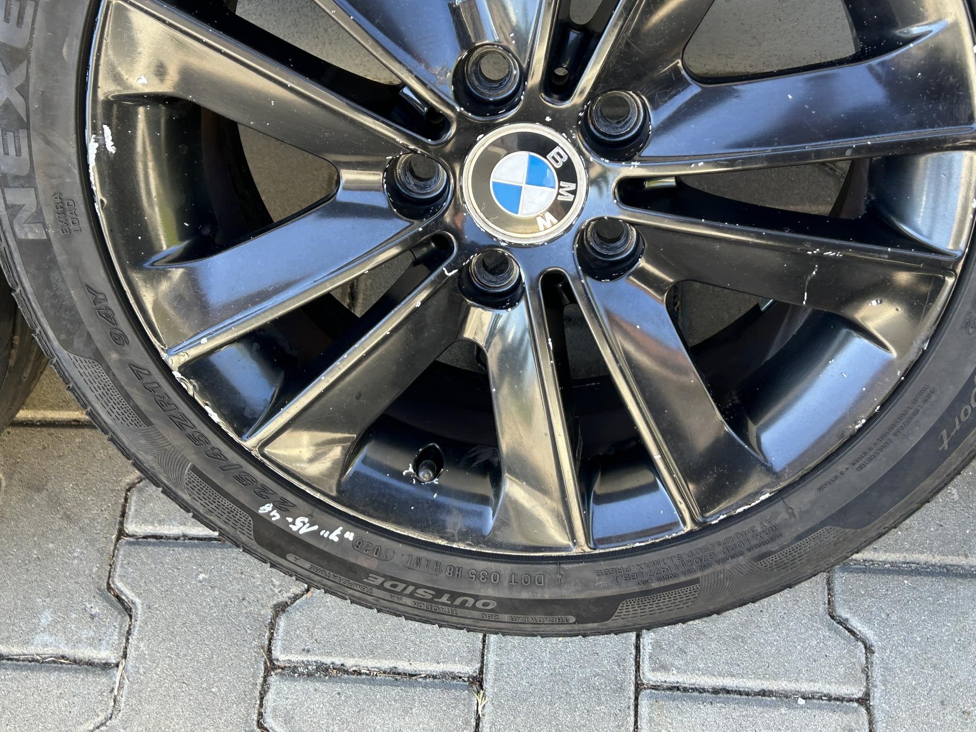 wheels tyres discs aluminium 17 BMW 1 E81 E82 E87 E88 2007-13 5X120 7J ET47