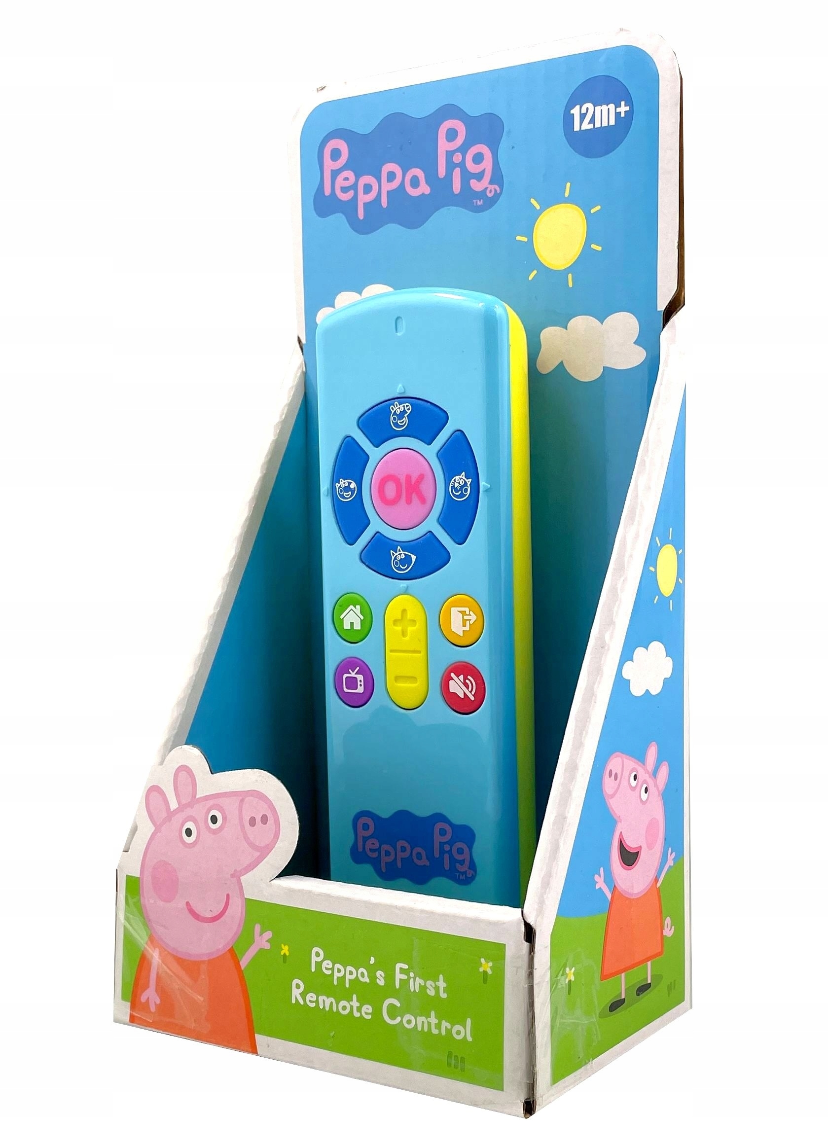 Zabawkowy pilot Świnka Peppa niebieski