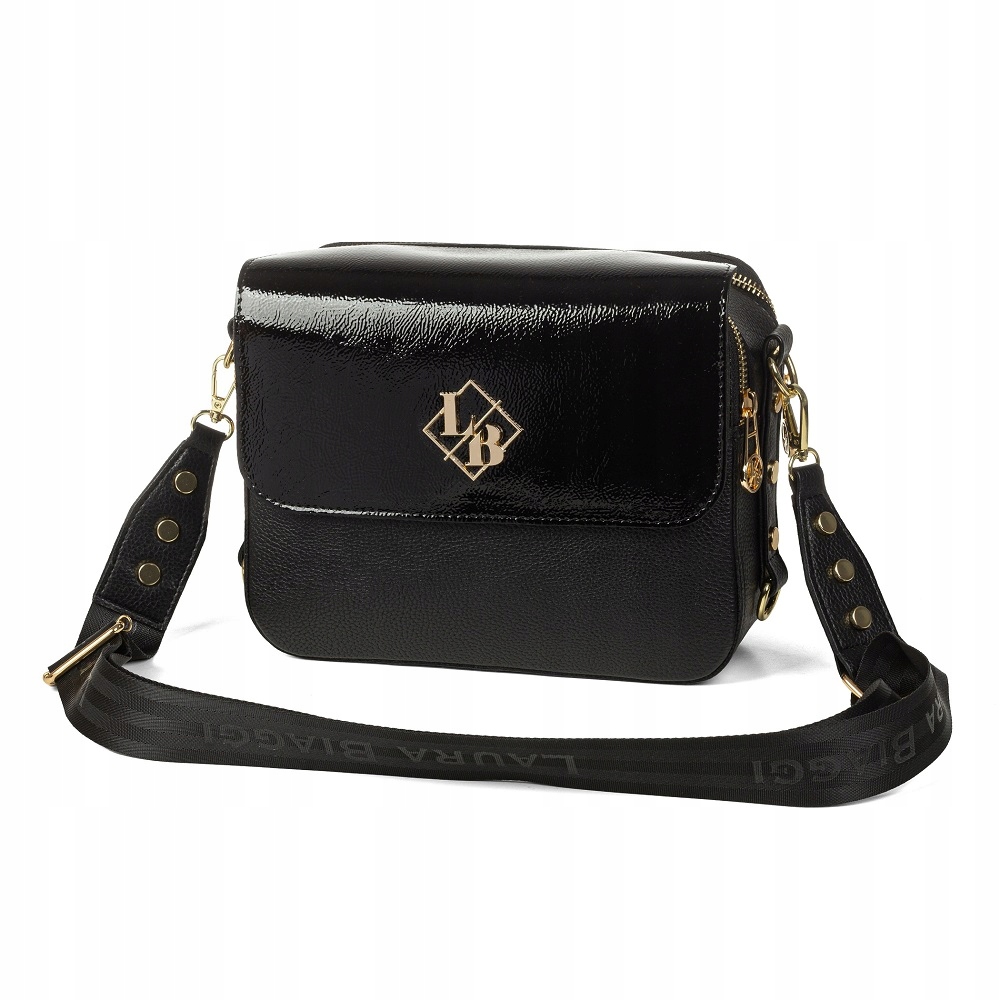 LAURA BIAGGI TOREBKA LISTONOSZKA NA RAMIĘ SKÓRZANA