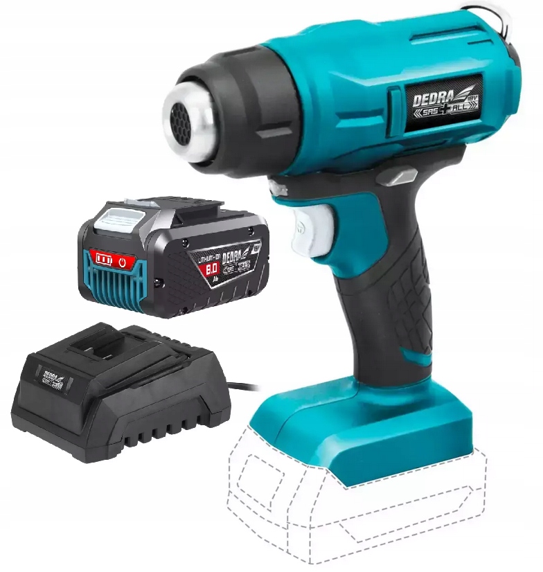 DEDRA Opalarka akumulatorowa SAS+ALL 18V 8AH