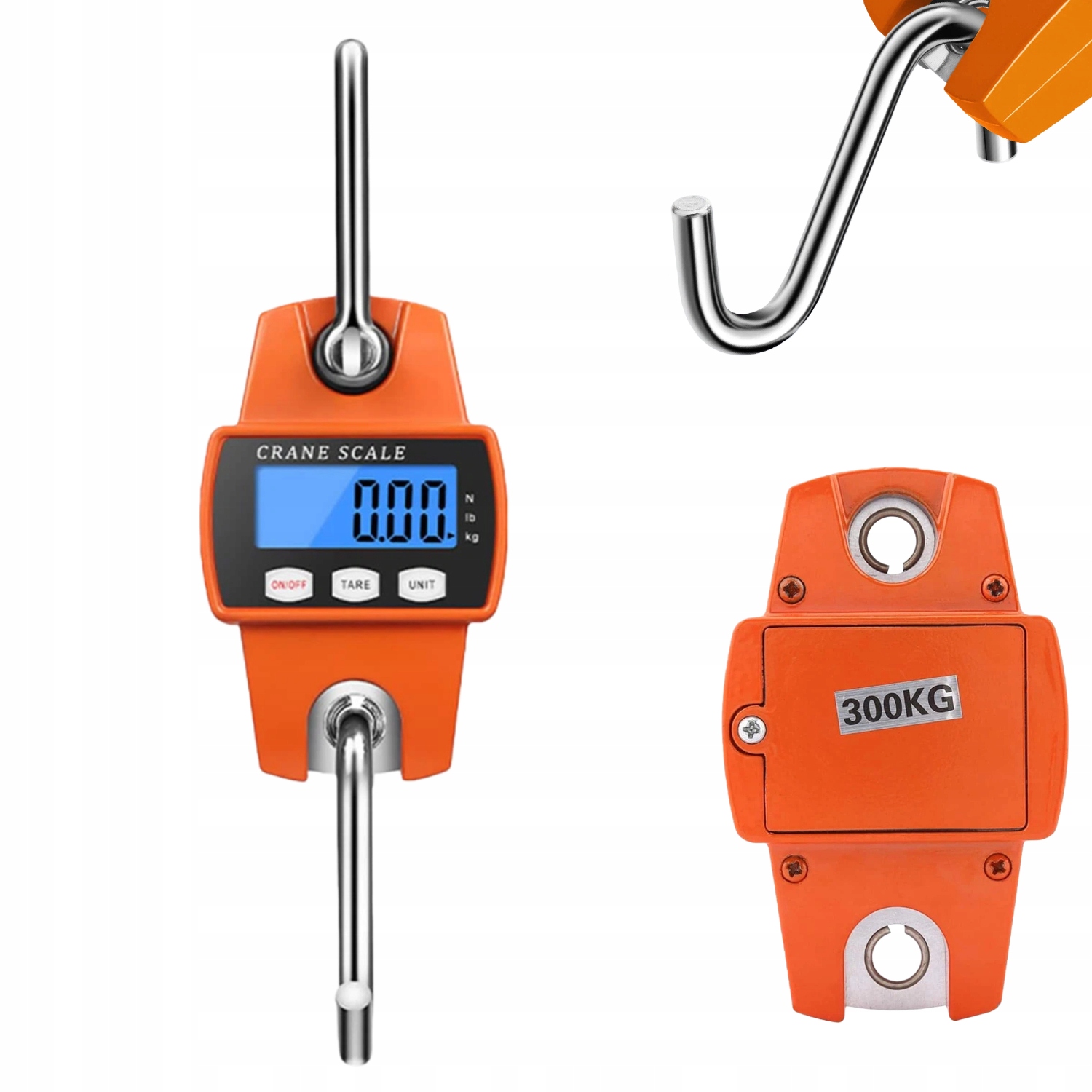 Závěsná rybářská háková váha Závěsná Průmyslová Do 300 Kg