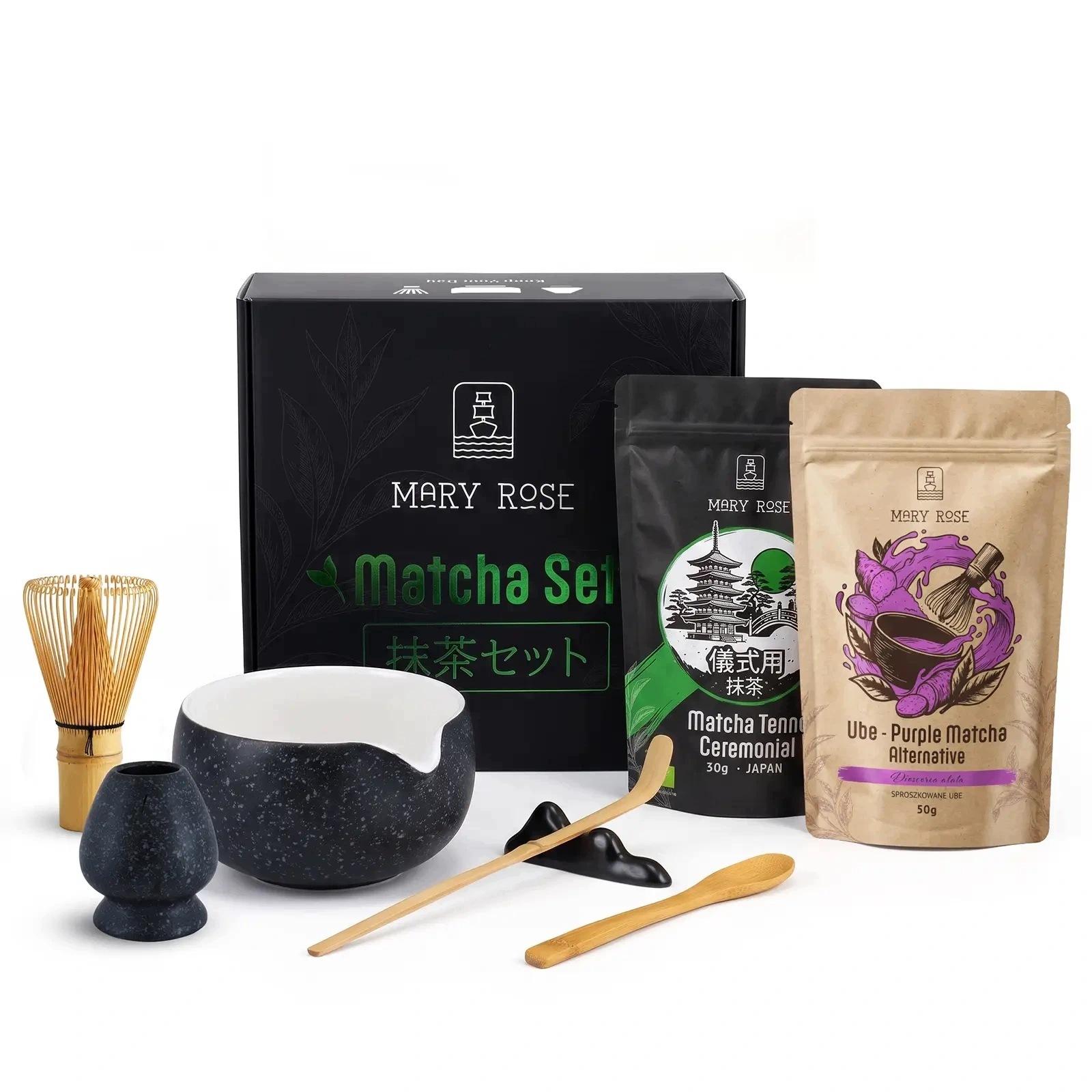 Dárková sada Japonská obřadní matcha 30 g Purple Matcha 50 g
