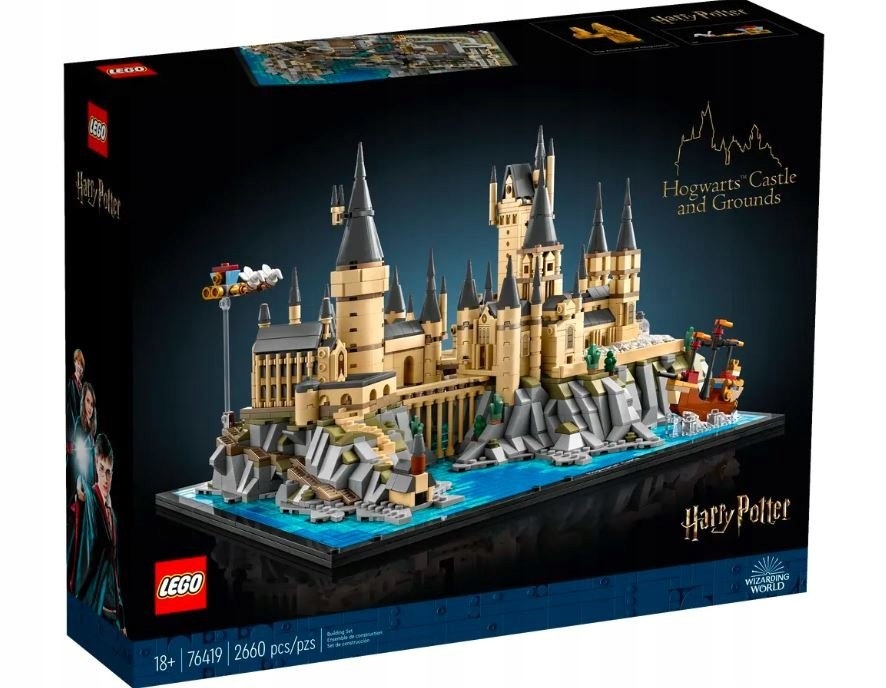 Stavebnice Harry Potter 76419 Zámek Hogwarts a blána