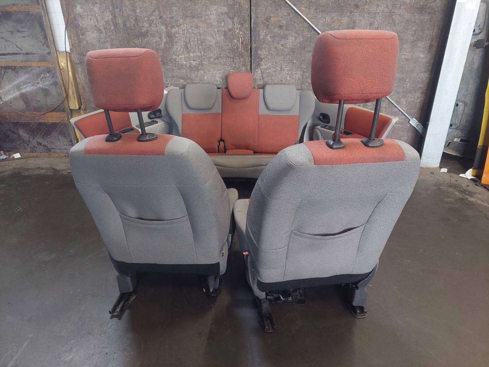 seats KOMPLET left right seat rear part + side RENAULT MODUS and