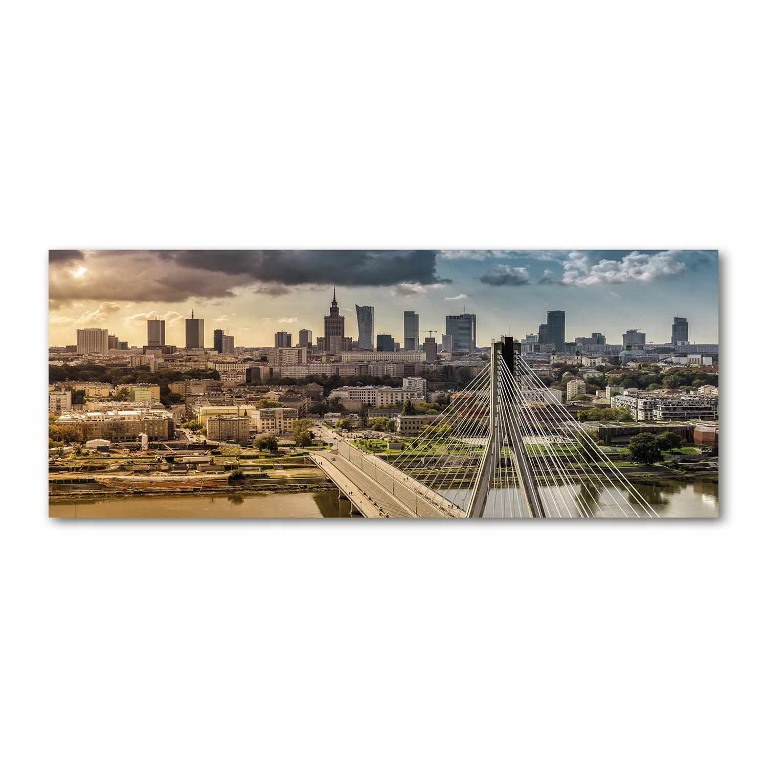 

Foto obraz akryl zdjęcie Warszawa Polska 125x50 cm