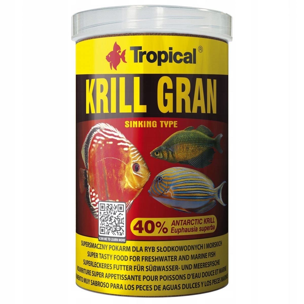 Levně Tropical Krill Gran 1000 ML/540 G