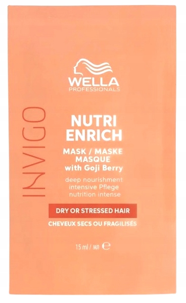 Wella Invigo Enrich Maska Nawilżająca 15ml Marka Wella