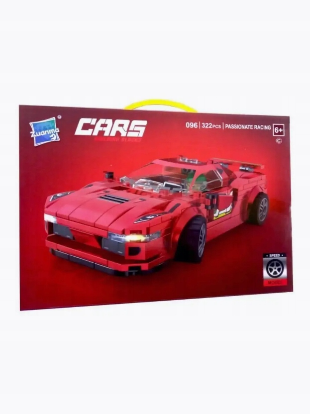 Realistyczny sportowy samochód Kreatywna zabawa dla małych i dużych 322pcc