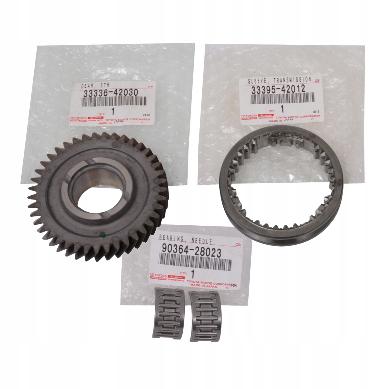 Ozubené kolo řazení 5 rychlostních stupňů Toyota 3333642030 9036428023 3339542012 Oe