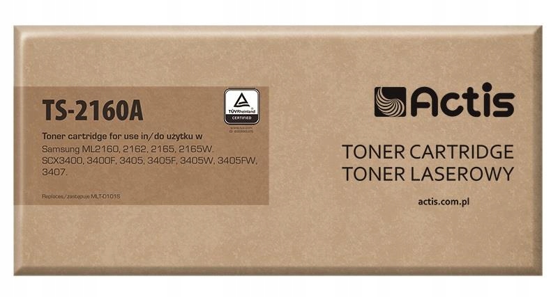 Toner Actis TS-2160A do Samsung MLT-D101S SCX-3400 ML-2160 ML-2165