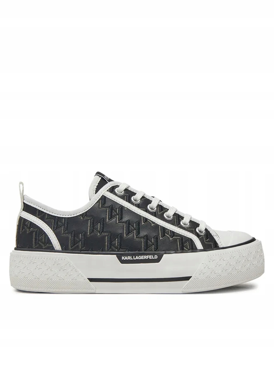 Karl Lagerfeld Dámské tenisky Campus Max III Monogram Black 38