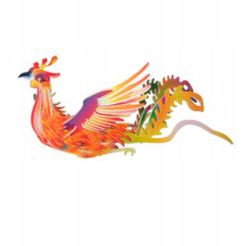 PUZZLE DREWNIANE 3D PRZESTRZENNE FENIX COLOR Liczba elementów 1