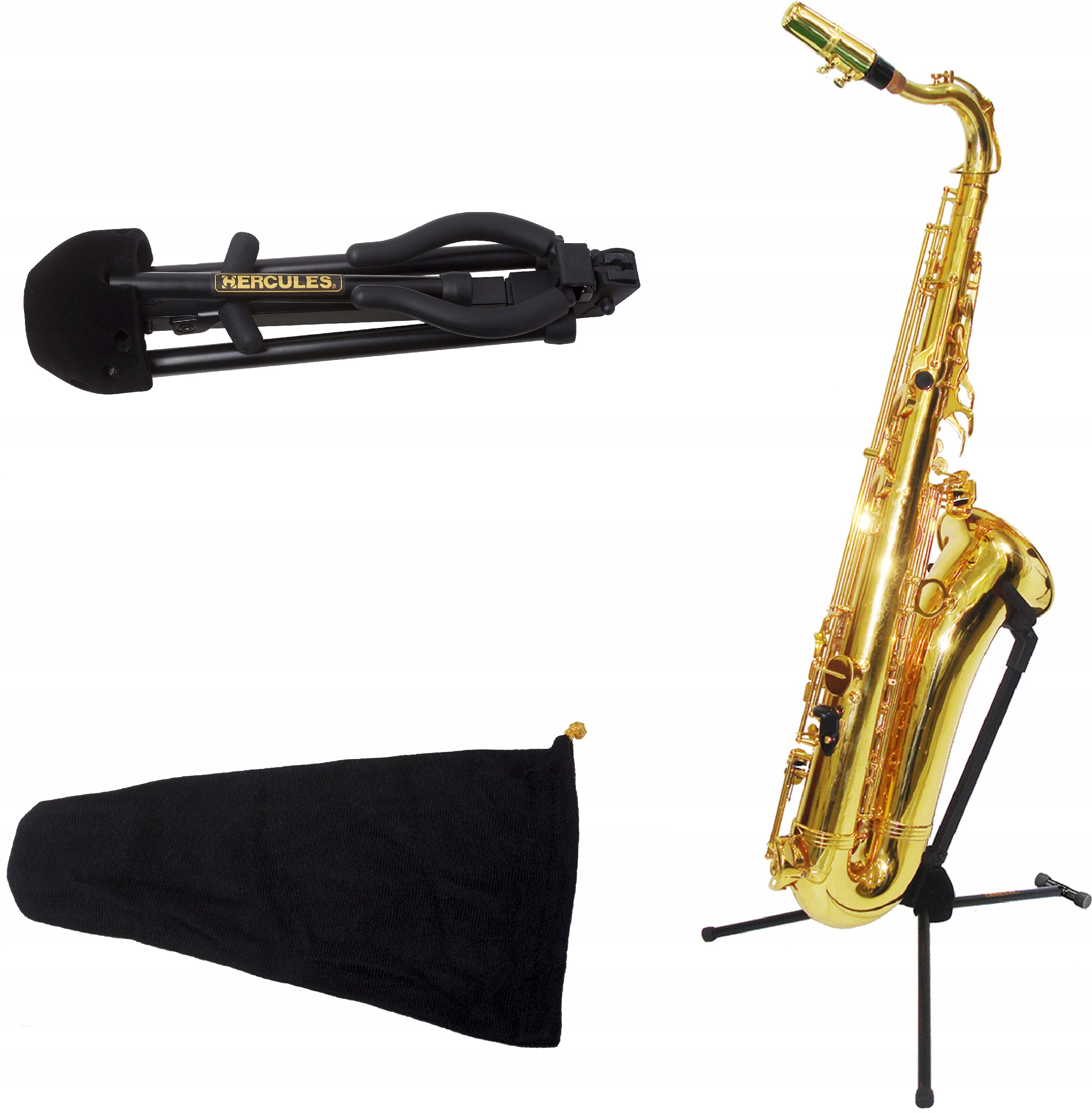 Stativ skládací tenorový saxofon pro nástroj Hercules DS432B