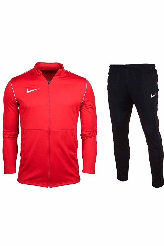 Nike Červený Pánský Sportovní Komplet S Kapsou Na Zip