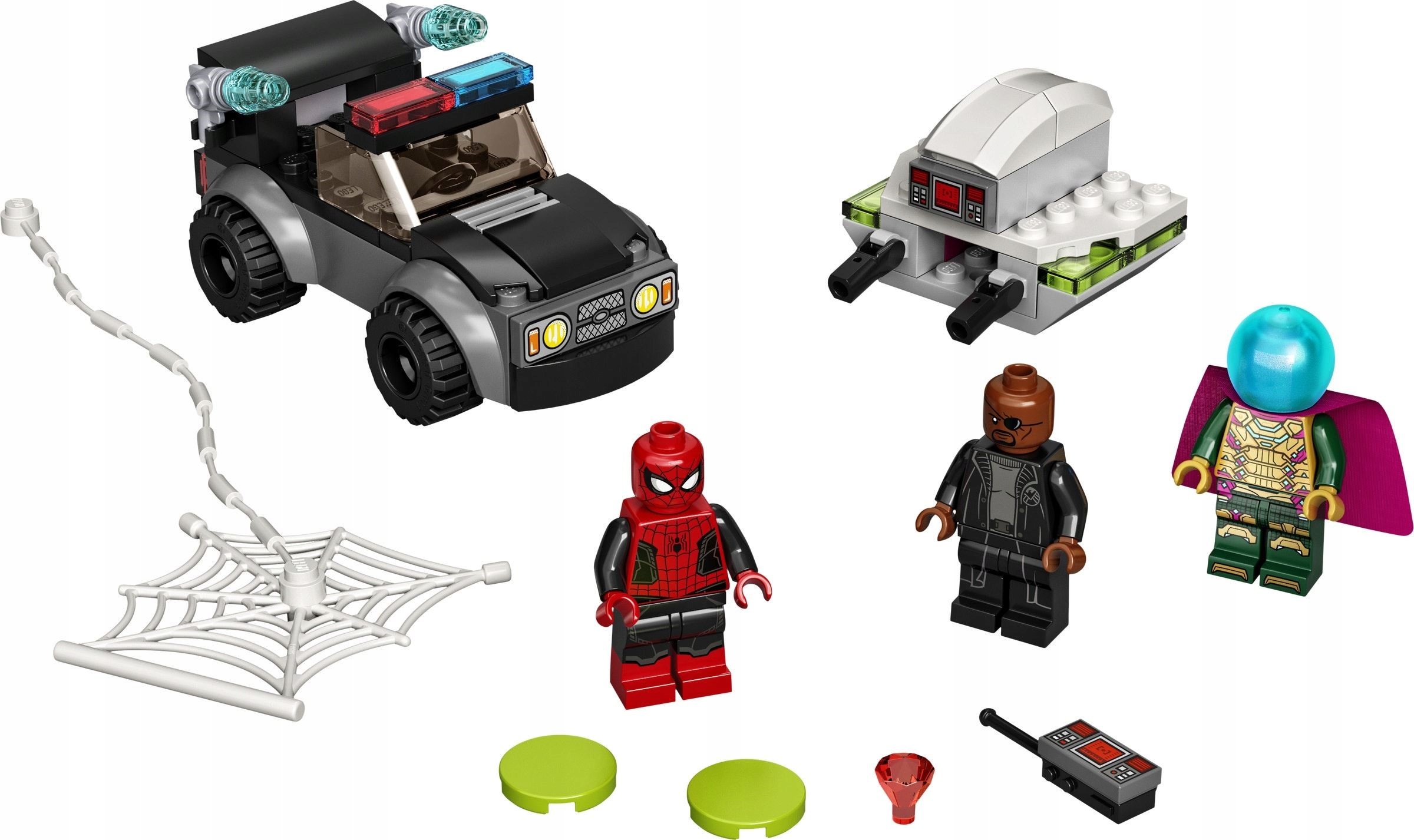Lego Heroes 76184 Spider-Man versus Mysterio a jeho dron