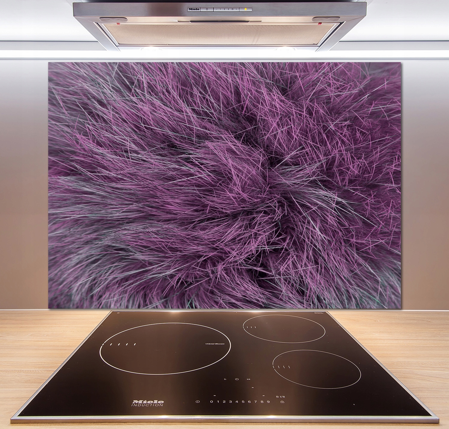 

Panel dekor szkło Różowe futro 100x70 cm + Klej