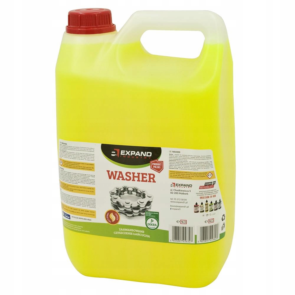 Čisticí prostředek na řetěz jízdního kola Expand Washer 5 L
