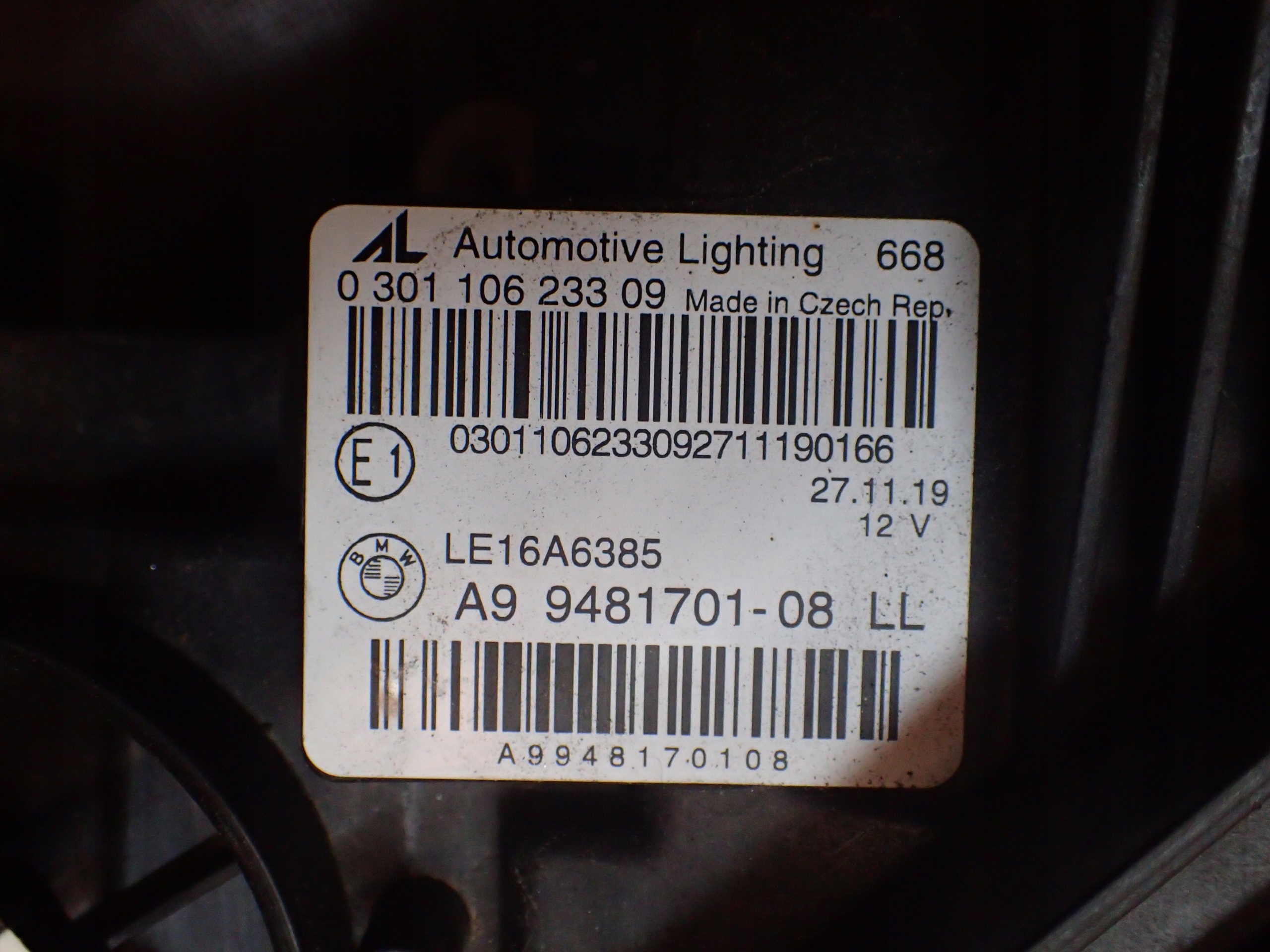 LIGHT FRONT LEFT BMW III 3 G20 G21 FULL LED