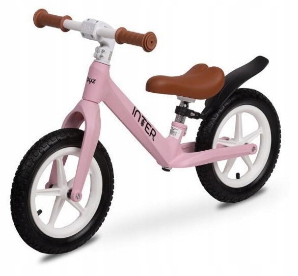 Rowerek biegowy Inter różowy