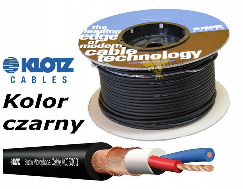 KLOTZ MC5000SW - Studyjny kabel mikrofonowy symetryczny,HI-END