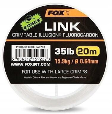 Fox Link Illusion Flurocarbon na przypony 35lb