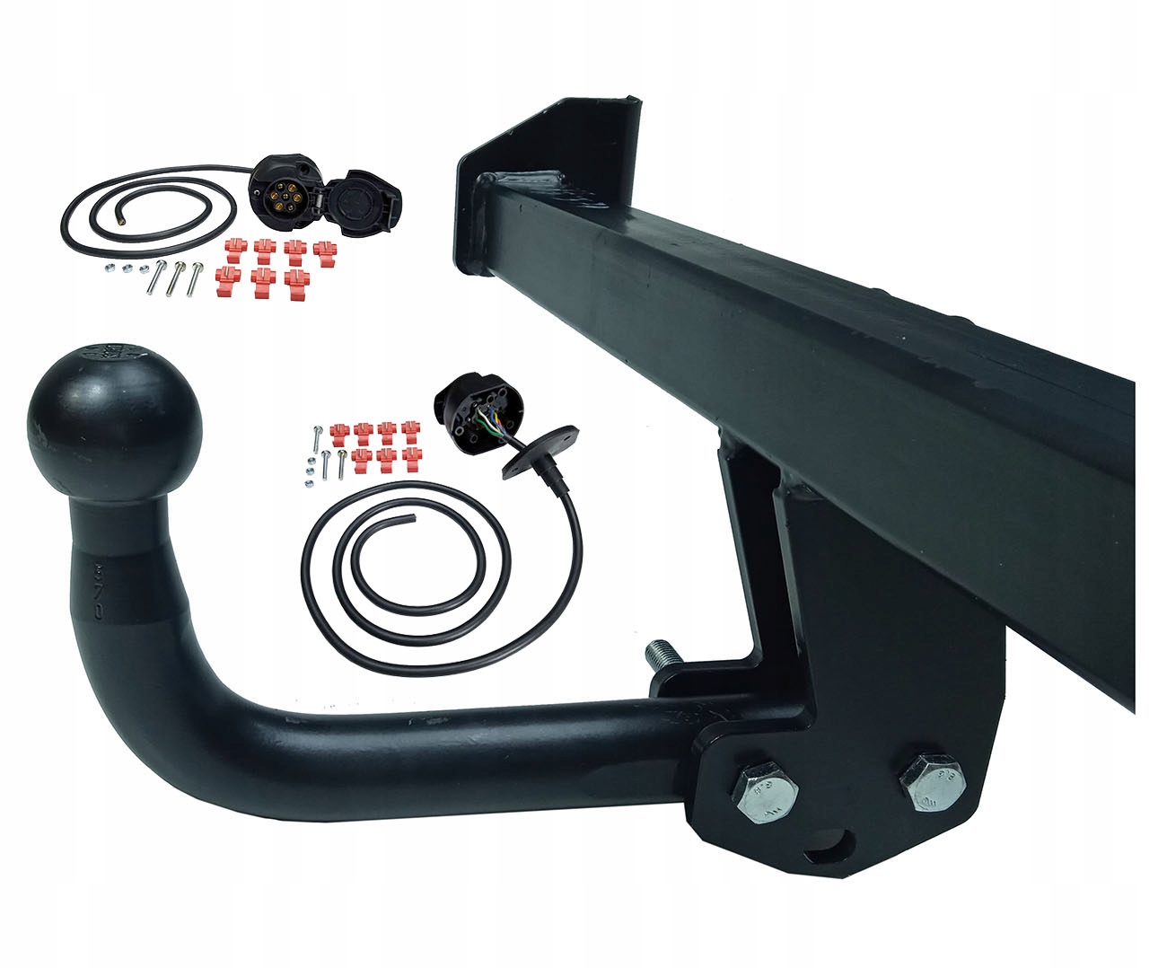 OPEL COMBO C 2001do2012 HAK HOLOWNICZY+WIĄZKA7PIN Wiązka w zestawie 7 PIN