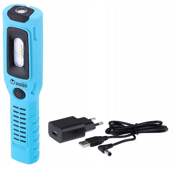 LAMPA WARSZTATOWA OBROTOWA 550LM + 200LM IK08 IP67 Kod producenta 63307