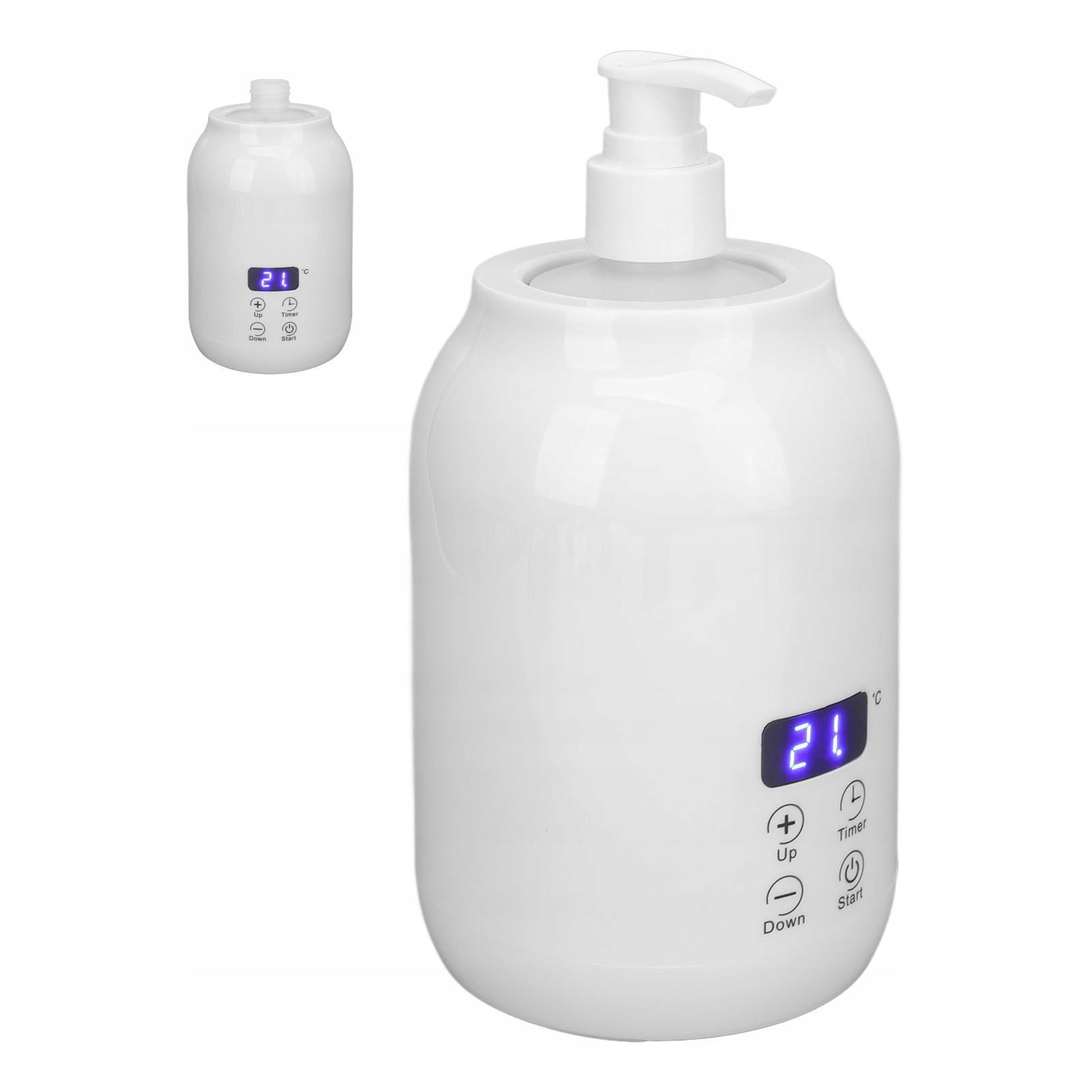 EKRAN LED PODGRZEWACZ OLEJKU DO MASAŻU Stan opakowania oryginalne