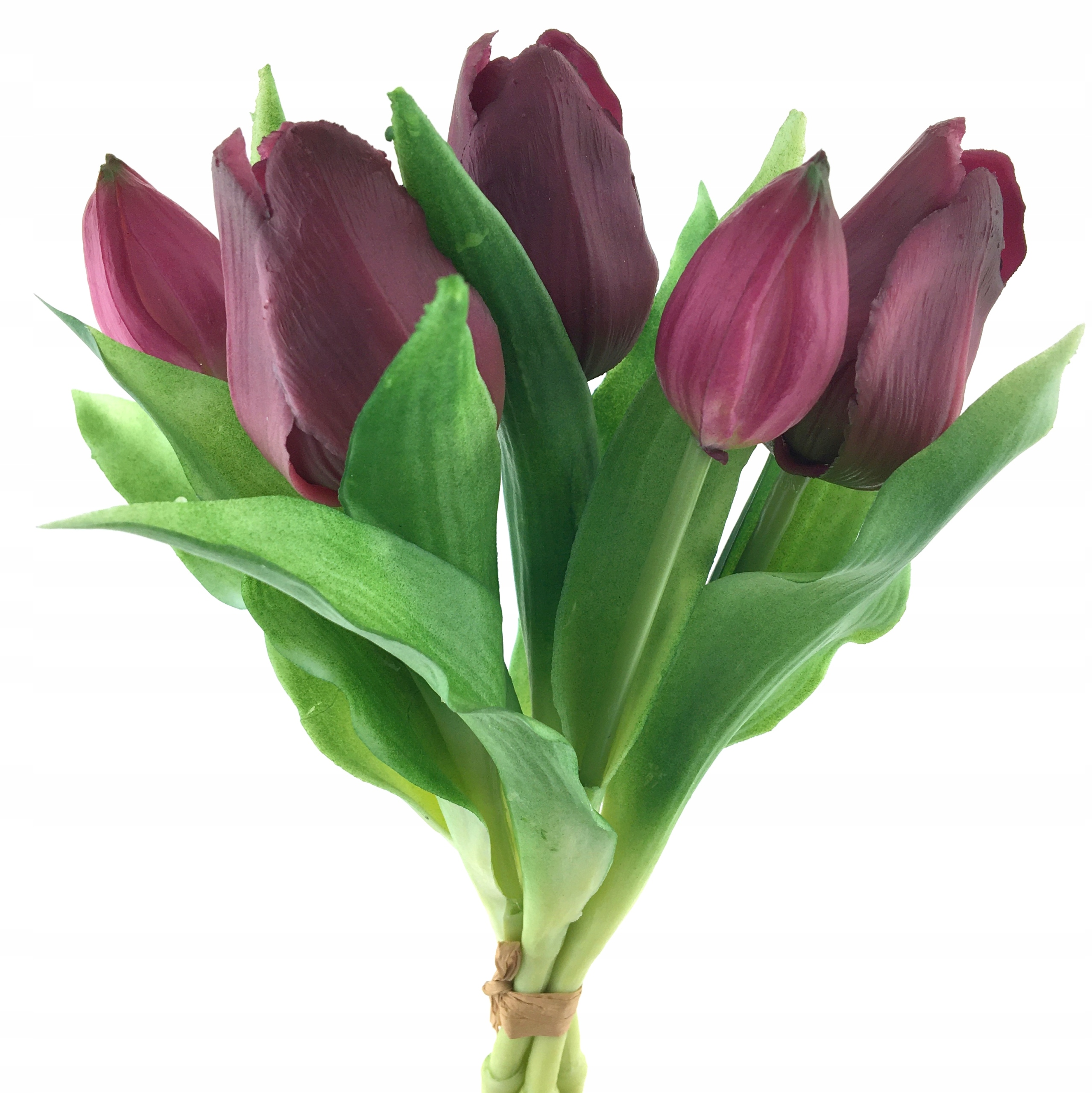 

Tulipany Silikonowe x5 W Dotyku jak Żywe