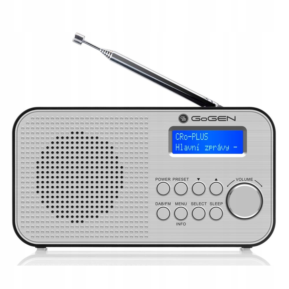 RADIO KUCHENNE CYFROWE LCD DAB+ FM DREWNO GOGEN