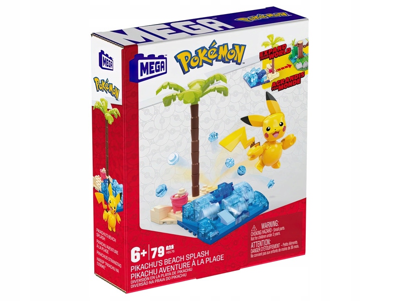 

Klocki Mattel Construx Plażowy Plusk Pikachu