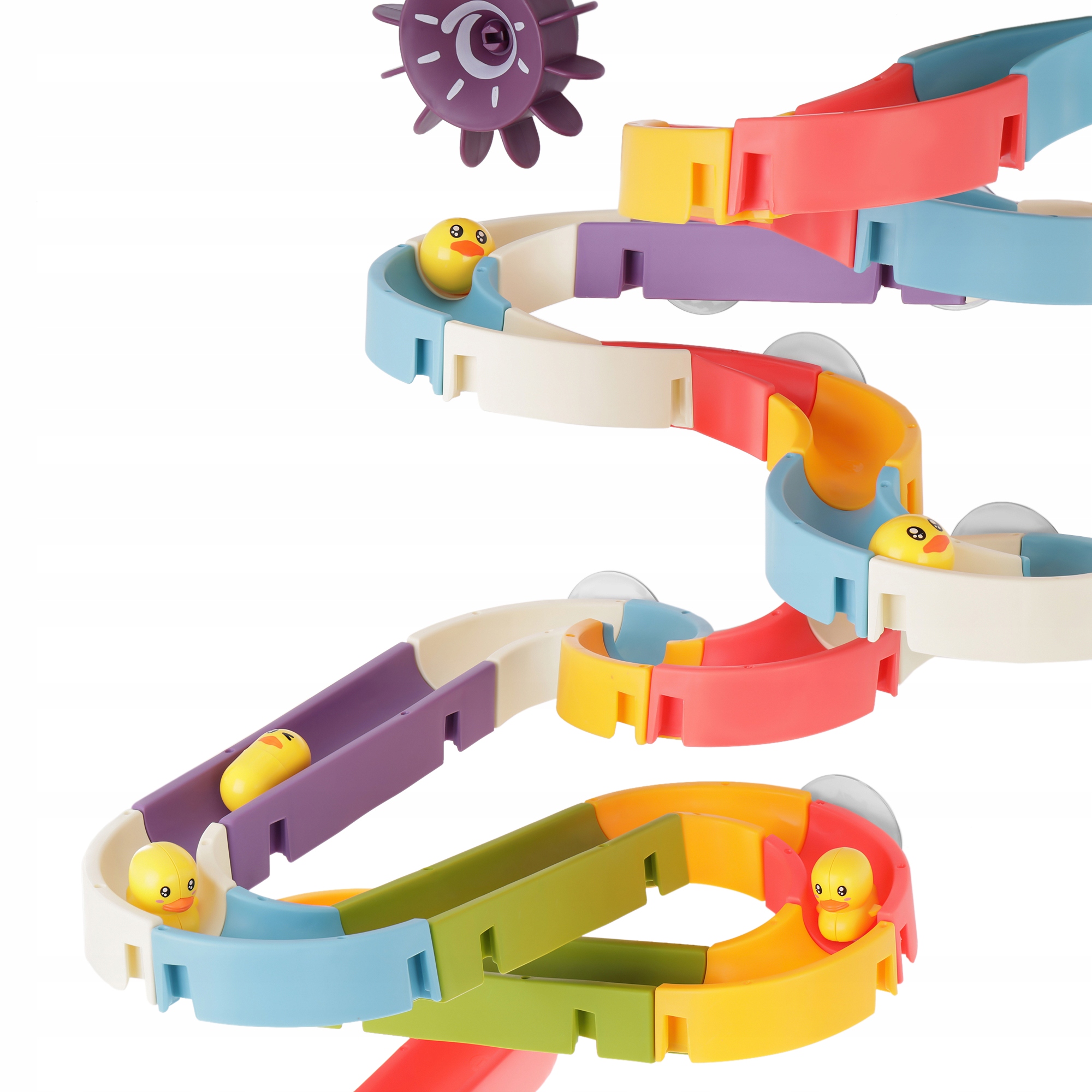 LT373 TOR KACZKA ZABAWKA DO KĄPIELI ZJEŻDŻALNIA KACZEK TOR WODNY Certyfikaty, opinie, atesty CE EN 71