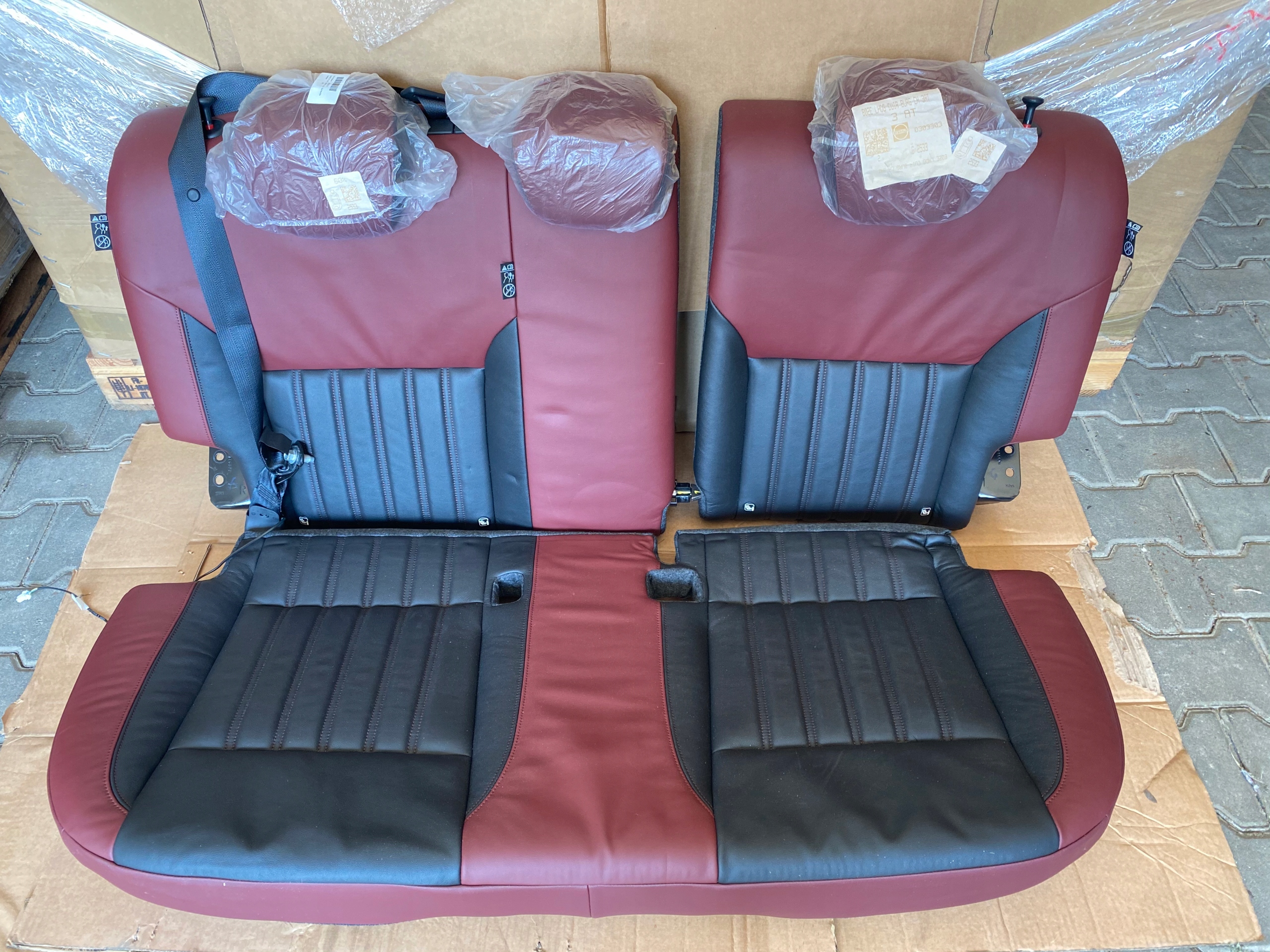 NISSAN MICRA K14 SITZE SKORZANE SITZ SITZE