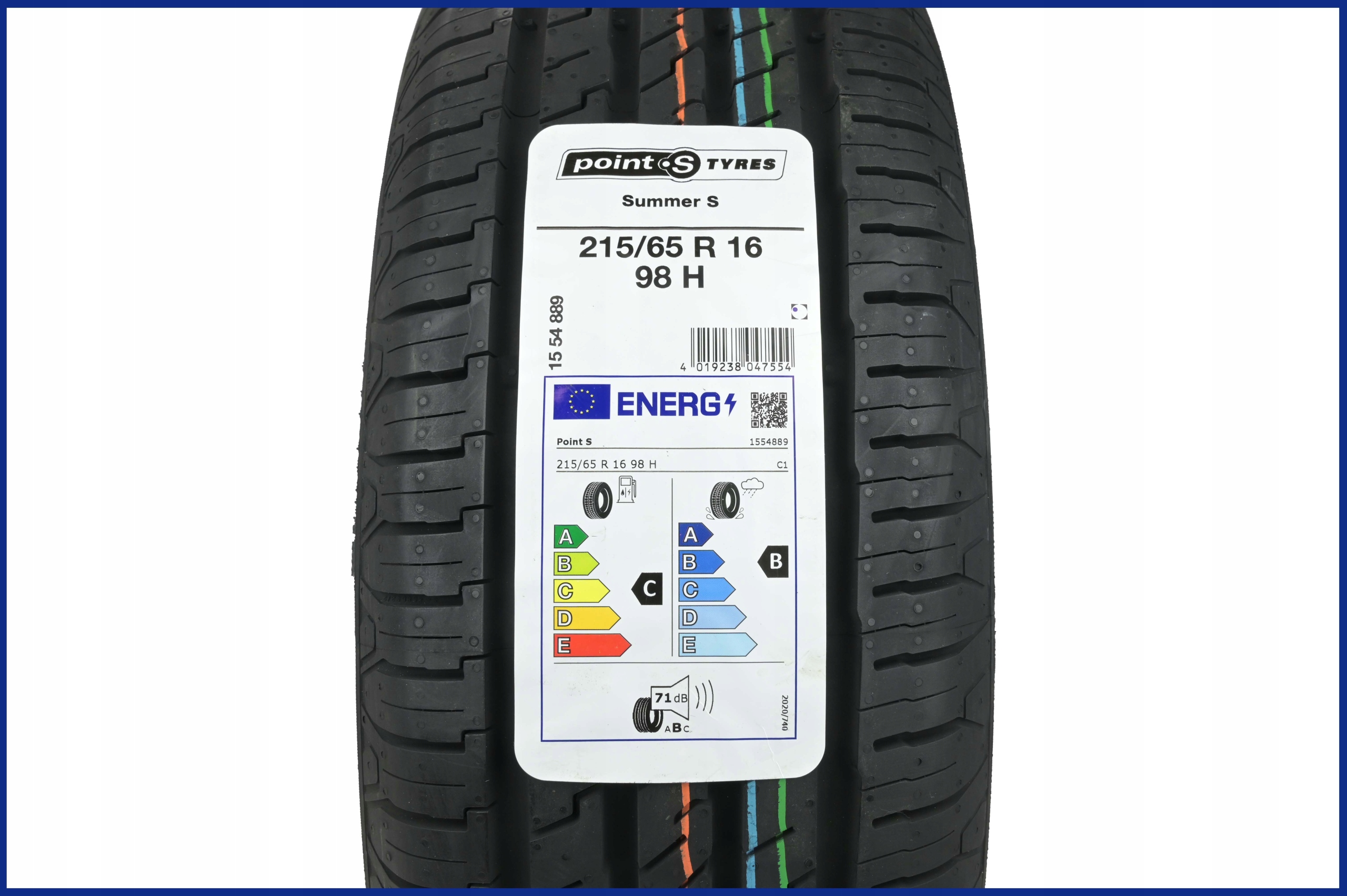 4 x 215 65R16 98H Summer S Point S LATO Mark Point S